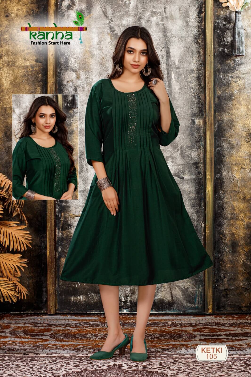 Kanha Kekti Party Wear Kurtis Catalog
